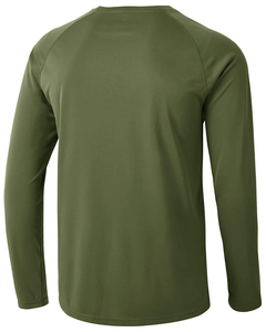 Camisetas casuales de manga larga para hombre, de algodón suave y transpirable, corte ajustado, estilo vintage, ropa de calle, para gimnasio, uso diario, otoño e invierno - Product Image 2