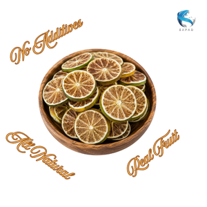 Rodajas de lima seca premium, materia prima natural orgánica, para bebidas y té, envasado al vacío, hecho en Vietnam, precio de fábrica. - Product Image 1