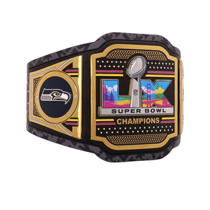 เข็มขัดแชมป์มวยปล้ำขายส่ง คุณภาพดีที่สุด สีสันโดดเด่น โลโก้สั่งทำได้ ปี 2026 เข็มขัดแชมป์ - Product Image 4