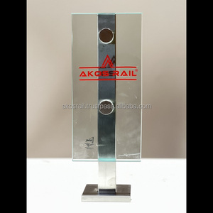 Thanh Lịch Hiện Đại Thép Không Gỉ Lan Can Cho Biệt Thự Hàng Đầu Gắn Bolt Lan Can Phụ Tùng Phần Thanh Lịch Palledium Giải Pháp Cho - Product Image 3