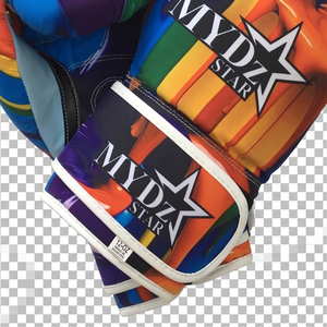 <b>Best</b> Quality Boxing Gloves Custom Logo Washable Boxing Gloves for Men Digital Enhanced Printing - Product Image 2