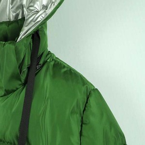 Veste d'hiver imperméable pour homme style urbain, en nylon et polyester, avec fermeture éclair, capuche et poches, 500g, taille XS, matériau en duvet - Product Image 6