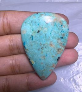 Piedras Preciosas Naturales de Lepidolita de Alta Calidad al por Mayor, Corte en Forma de Pera, Doble Cara Plana, para Fabricación de Joyas y Colgantes - Product Image 3