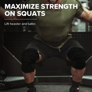 Las Mejores Rodilleras Personalizadas para Levantamiento de Pesas, Material Duradero, Rodilleras para Levantamiento de Pesas en Venta - Product Image 6
