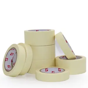 China Tape Factory Supply Masking Tape for Plastic Mold/Furniture Parts/Auto Paint Masking