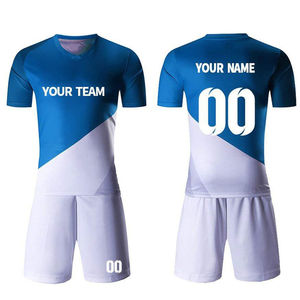Uniforme de Fútbol Ligero para Equipo, Manga Corta, Personalizado, Calidad Superior, Impresión por Transferencia de Calor, Secado Rápido, Transpirable, Poliéster - Product Image 4