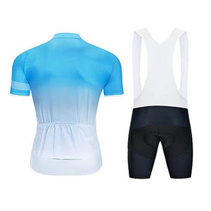 Vêtements de cyclisme OEM pour la course, tissu anti-humidité, léger et respirant, uniforme de cyclisme - Product Image 5