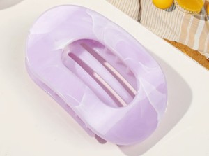 Pinza de pelo redonda y plana de ABS para la parte posterior de la cabeza de mujer, horquilla para moños, lazos para el pelo, pinzas curvas para cola de caballo, accesorios para el cabello - Product Image 2