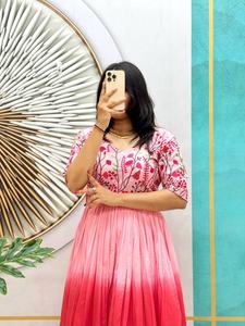 Nuevo Lanzamiento de vestido de algodón de doble color puro Mul Ropa de verano cosida completa para mujeres con estilo Agregar toques Glamour - Product Image 3