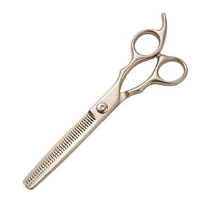 Tijeras de Peluquería de 6 Pulgadas para Adelgazar el Cabello, Tijeras de Corte Fino con Dientes Afilados para Estilistas Profesionales - Product Image 2