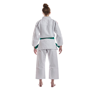 Uniforme de Karate Personalizado de Alta Calidad, Uniforme de Artes Marciales de Lona de Algodón, Ligero, Elástico, Transpirable, Traje de Entrenamiento y Competición OEM - Product Image 3