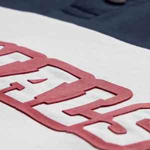 เสื้อโปโลแขนยาวผู้ชาย ลายบล็อกสี พร้อมลายพิมพ์ Originals ผ้าฝ้ายอ๊อกซ์ฟอร์ด สวมใส่สบายๆ - Product Image 2