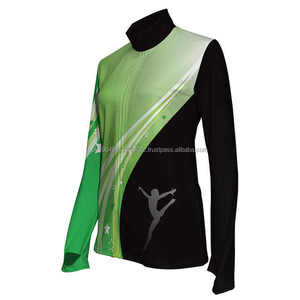 Veste d'équipe de danse de cheerleading unisexe personnalisable en polyester/nylon 2025, qualité supérieure, vêtements de danse d'entraînement pour adultes - Product Image 5