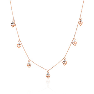 Elegante anillo de diamante natural de 014 quilates, corte brillante redondo, color HI, claridad VS SI, oro rosa, joyería fina para compromiso y boda - Product Image 5