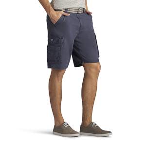 Shorts de travail pour homme, imperméables, à séchage rapide, multi-poches, avec bande élastique, pour l'été et les activités de plein air. - Product Image 1