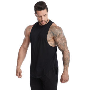 Débardeur blanc sans manches pour homme, 100 % coton respirant, couleur unie, coupe ajustée, vêtements décontractés pour adultes - Product Image 2