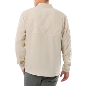 Camisa Ligera para Hombre, con Botones, de Secado Rápido, 100% Poliéster, Resistente al Viento, Transpirable, con Protección UV, Logotipo Personalizado, Estampado de Pesca - Product Image 2