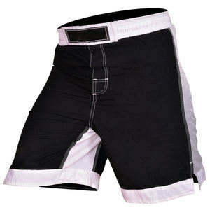 Shorts de combat unisexes pour kickboxing, boxe, MMA, design professionnel, logo personnalisé, respirant, séchage rapide, léger, 100% polyester - Product Image 3