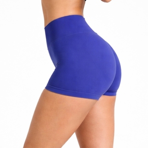 Women High Waist Stretch Gym Yoga Workout <b>Shorts</b> Quick Dry Breathable Eco-Friendly Comfort Fit Soft Fabric Active Wear - Product Image 3