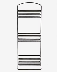 OEM/ODM Vietnam Rust Resistant 3 Tier Metal Spa Tower Bathroom Storage Shelf for Towels Shampoo and Accessories - Product Image 2