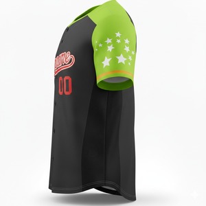 Camisetas de Béisbol OEM, Jersey de Béisbol Personalizado, Servicio de Ropa de Béisbol, Ropa Deportiva Lisa de Béisbol y Sóftbol, Ropa de Equipo para Hombre - Product Image 2