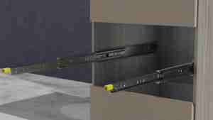 Professional Manufacturer RSL50 Heavy Duty Ball Bearing Drawer Slides Long-Lasting Locking Slides for Kitchen Use - Product Image 2