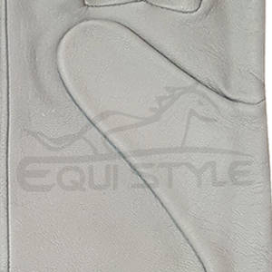 Gants de travail de sécurité pour la construction, gants de protection en cuir blanc uni de haute qualité, gants en cuir avec logo personnalisé en gros - Product Image 6