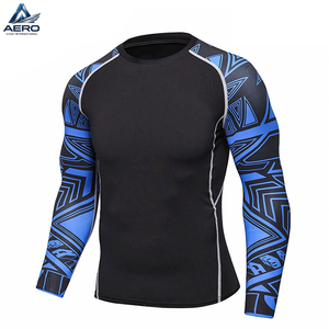 Camiseta Deportiva de Manga Larga con Estampado Personalizado para Entrenamiento, de Secado Rápido, para Adultos, Material de Primera Calidad, para Hombre - Product Image 2