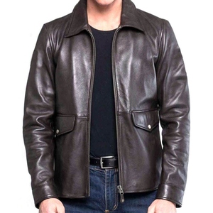 Chaqueta de cuero para hombre, precio al por mayor, chaqueta de cuero del mejor material, chaqueta de cuero recién llegada, chaqueta de cuero genuino de vaca para hombre - Product Image 5