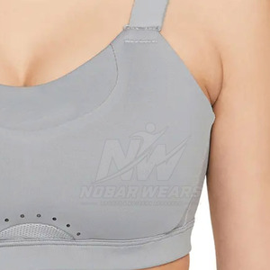 Sujetador Deportivo para Mujer, de Alto Impacto, Acolchado, con Tirantes Ajustables, Transpirable, de Malla, para Gimnasio, Yoga, Fitness, Entrenamiento, Sin Costuras - Product Image 6