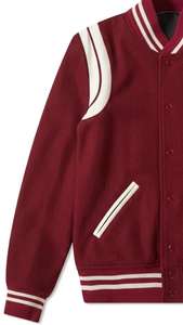 Chaqueta Varsity de Béisbol con Bordado Personalizado para Hombre, Chaqueta Casual de Invierno Tejida, Cuello Alto, Subida por Dress Sports - Product Image 5