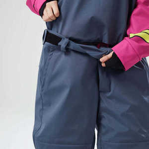 Pantalon de ski imperméable unisexe, salopette de snowboard ample, vêtements de sport d'hiver isolés, pantalon de neige coupe-vent, combinaison de ski - Product Image 2