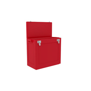 Allwin Rotomolded Cooler <b>Box</b> <b>80L</b> Red Rectangle Insulated Outdoor Camping <b>Storage</b> Container - Product Image 2