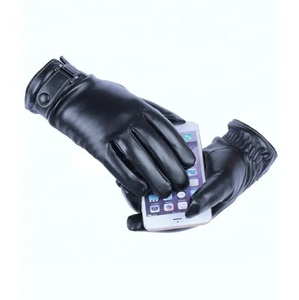ถุงมือหนังแฟชั่นใหม่จากปากีสถาน ถุงมือแฟชั่นหนังแกะ บริการ OEM ออกแบบตามสั่ง ถุงมือฤดูหนาว - Product Image 3