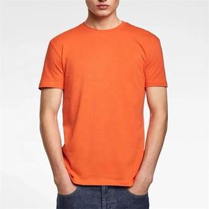 Camiseta de Jersey de algodón para hombre logotipo personalizado bordado impreso tela suave 160 GSM camiseta Unisex de calidad superior - Product Image 3