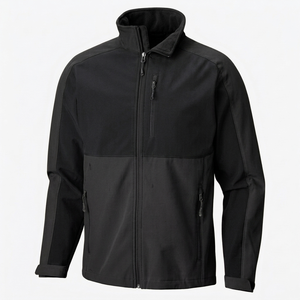 Chaquetas Softshell para Hombre al Por Mayor, Chaquetas Ligeras de Invierno para Exteriores, Manga Larga, Cuello Alto, Unisex - Product Image 2