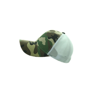Camouflage Trucker <b>Cap</b> 6-Panel Adjustable Mesh Back Breathable & <b>Waterproof</b> Embossed Unisex Casual Adult Four Seasons - Product Image 6