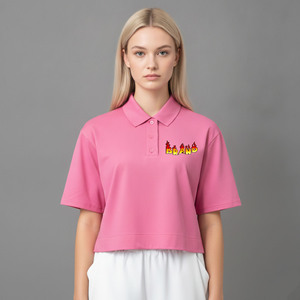Camisas Polo Cortas Elegantes para Mujer, Manga Corta, Logotipo Personalizado, Transpirables, para Golf, Verano, Uso Casual - Product Image 4