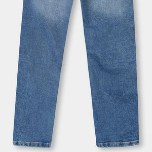 Jean droit extensible confortable pour homme en denim, séchage rapide, respirant, style urbain, léger, prix compétitif, idéal pour les fêtes et les activités de plein air - Product Image 5