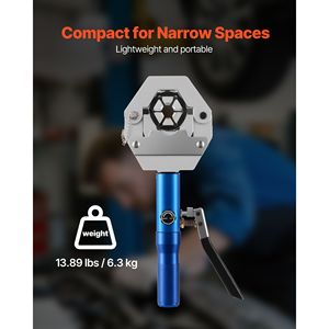 Kit Crimpatore per Tubi AC Hydra Krimp con 7 Matrici, Strumento Manuale Idraulico per Crimpatura Tubi A/C, Accessori per Utensili Idraulici - Product Image 5