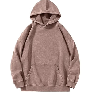 Sudadera con Capucha Personalizada al por Mayor para Hombre, de Algodón Grueso, Estilo Oversize con Hombros Caídos, para Gimnasio, Deportes y Ropa Urbana, con Impresión DTG - Product Image 1