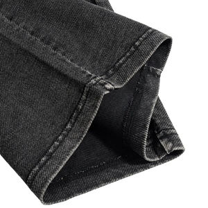 กางเกงขายาวทรงหลวมสไตล์วินเทจผ้าฝ้ายคุณภาพสูงสำหรับผู้ชาย ล้างสีแบบแอซิด ทรงแบ็กกี้ สวมใส่สบาย สไตล์สตรีทแฟชั่น ขากว้าง เหมาะสำหรับใส่เล่นกีฬาหรือใส่ไปเรียน - Product Image 5