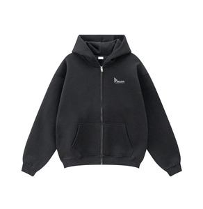 เสื้อฮู้ดดี้ผู้ชายทรงปกติ น้ำหนัก 430 กรัม ผ้าฟลีซ 100% คอตตอน เป็นมิตรต่อสิ่งแวดล้อม สไตล์สตรีทแวร์ มีกระเป๋า ดีไซน์ลายพิมพ์ดิจิทัล สำหรับฤดูใบไม้ผลิ - Product Image 6