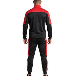 Trajes Deportivos para Hombre con Franja Lateral Roja y Negra, Poliéster Premium, Venta al Por Mayor, Duraderos, de Secado Rápido, para Gimnasio - Product Image 2