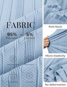 Chemises à manches courtes pour hommes 100% coton infroissables décontractées, broderie personnalisée, fabricant de vêtements OEM ODM - Product Image 5