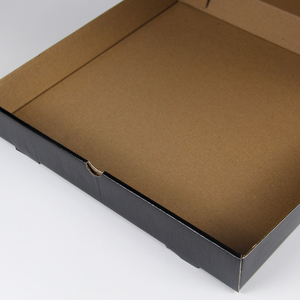 Cajas de pizza al por mayor, cajas de cartón corrugado con logo impreso personalizado, cajas de embalaje para pizza azules brillantes de 6/8/10/12/14 pulgadas. - Product Image 2