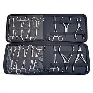 Kit d'outils chirurgicaux pour piercing corporel, comprenant des pinces pour anneaux à billes, des pinces à ouvrir et à fermer, manuel et léger, MED CORPORATION German Clinic - Product Image 6