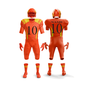Vente en gros directe du fabricant, uniforme de football américain personnalisé avec logo, nouveau style, ensembles XL, meilleur matériau, design populaire - Product Image 4