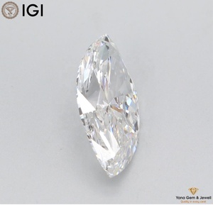 1,00 CT. CVD Lab Grown Sparkling Marquise Cut 10,58 MM Tamaño Diamante IGI Certificado F Color VS1 Claridad para anillo de oro blanco - Product Image 3