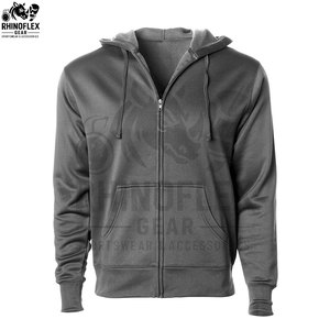 Custom Manufacturer Zipper Plaid <b>Jacket</b> Men Boxy Heavyweight Drop Shoulder Striped Women Double Layer Reversible <b>Flannel</b> Hoodie - Product Image 5